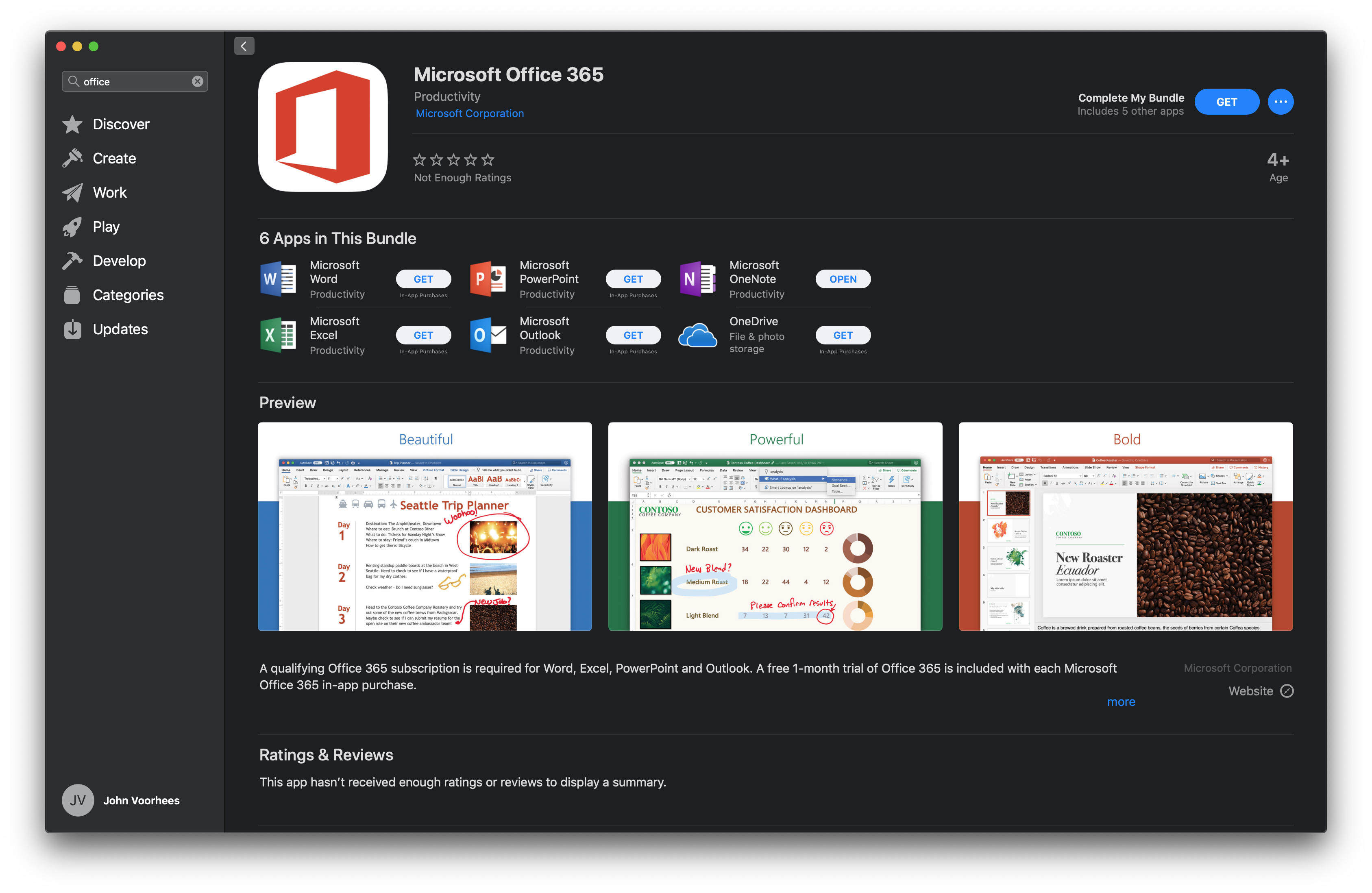office 365 desktop app for mac